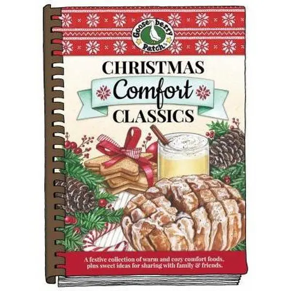Used Hardcover Cooking Book - Christmas Comfort Classics Cookbook by Gooseberry Patch (English)