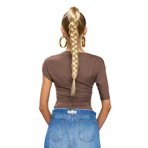 #24/613 Honey Blonde | Non-Toxic Synthetic Braided Ponytail (Limited Edition)