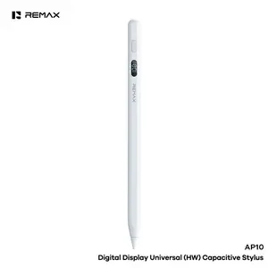 REMAX New Digital Display HW Capacitive Pen for Tablet Touchscreen, Strong Magnetic Attachment, High Battery Life, POM Pen Tip AP10