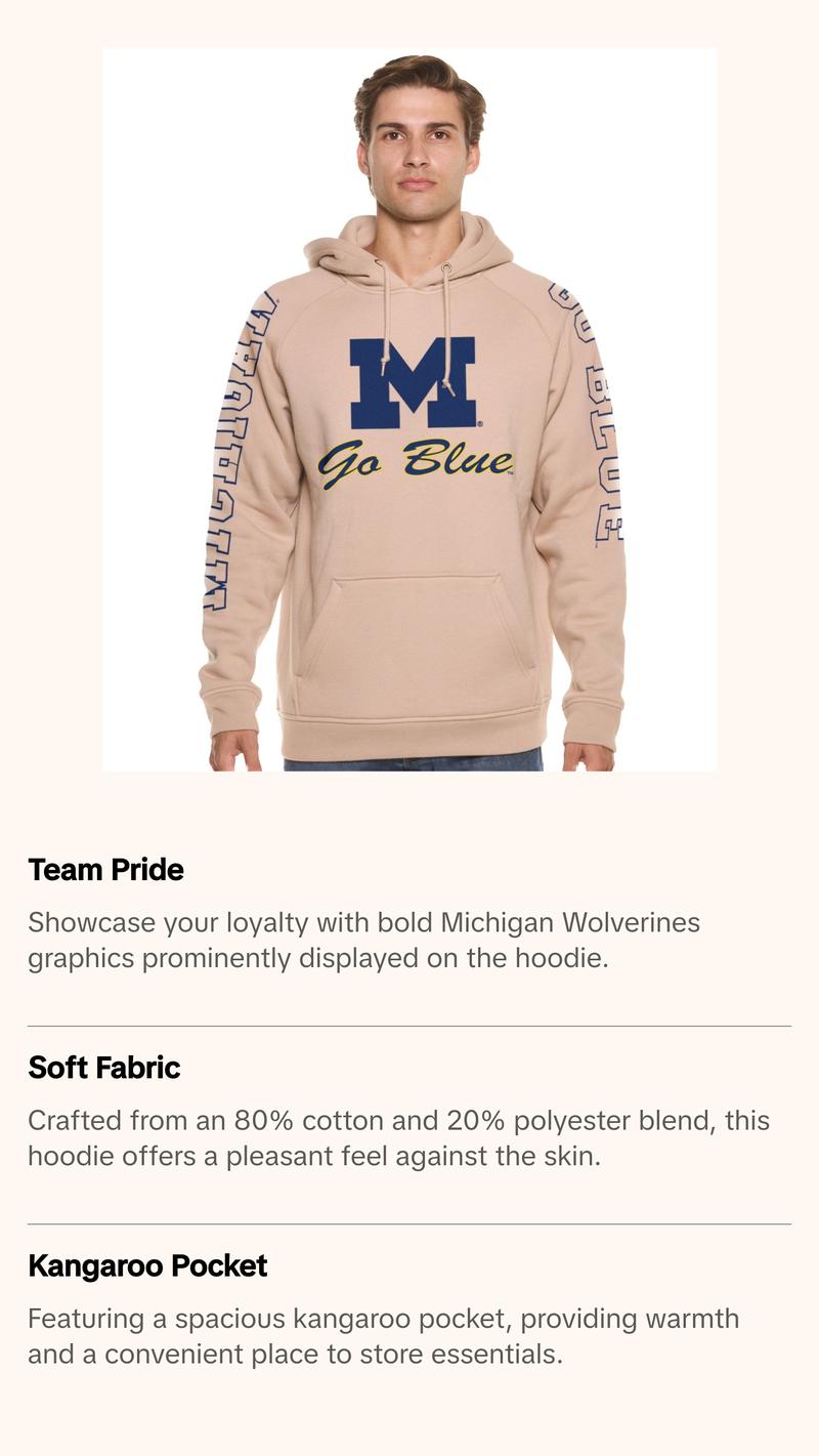 Michigan Wolverines Big Break Hoodie