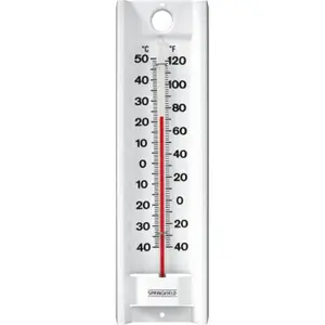 Taylor 90121 8.75 in. Aluminum Thermometer