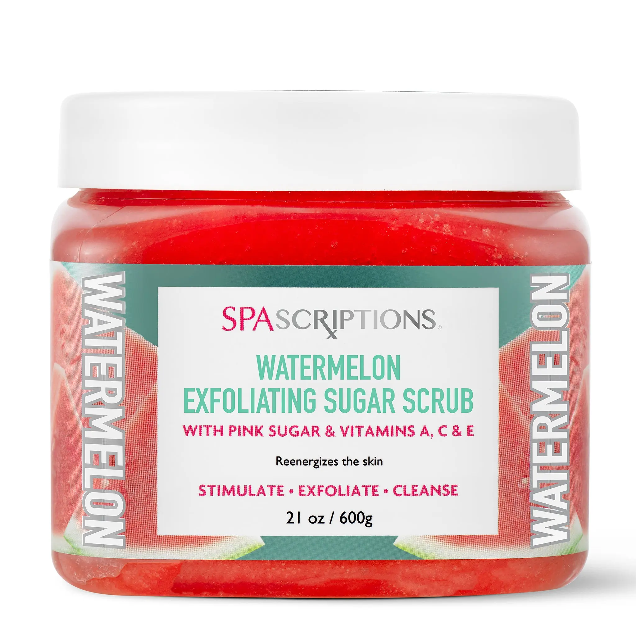 Spascriptions Watermelon Exfoliating Sugar Body Scrub Daily Essence Exfoliate Skin Care Gentle Body Care