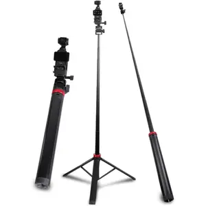 80" Tripod & Selfie Stick for   Pocket 3,Expandable Selfie Stick Tripod Accessory for   Pocket3