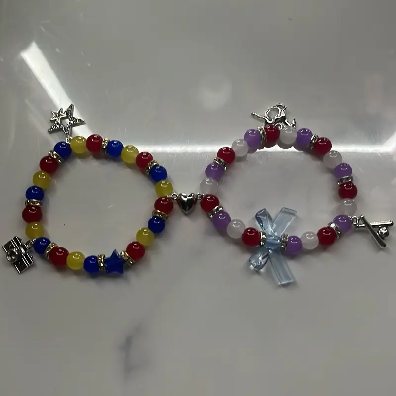 Pomni and Ragatha Friendship Bracelet