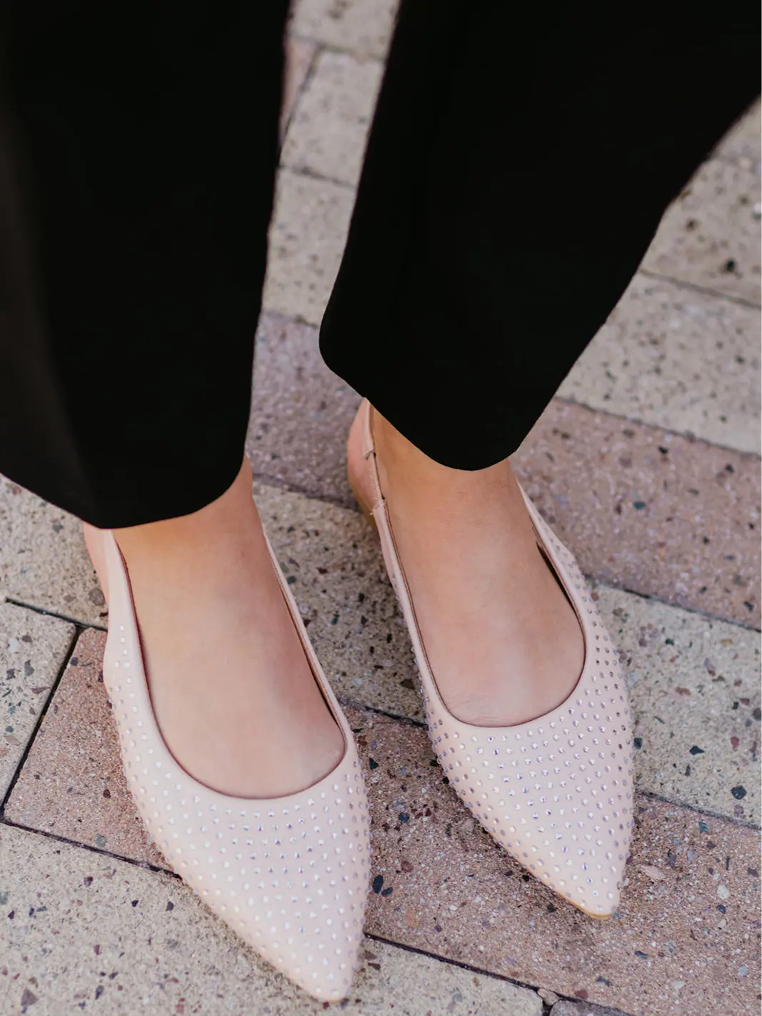 Sparkly slingback flats- Dazzle me Sparkly slingback flats- Dazzle me