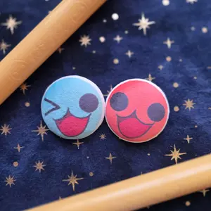 Taiko Drum 58 mm Plush Buttons