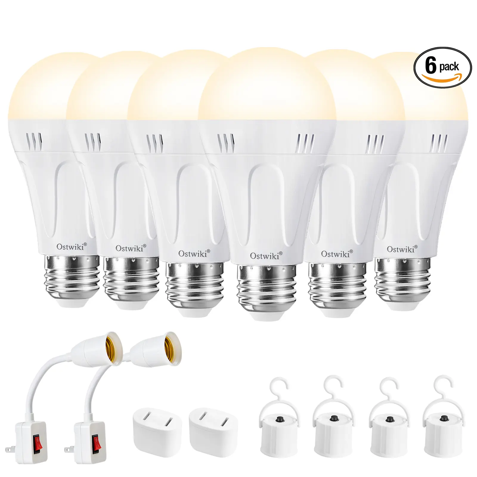 3000k Warm White-6pk