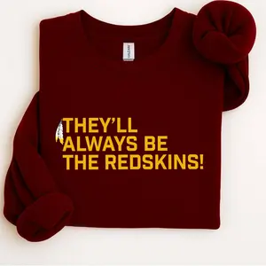 Washington Redskins HTTR Sweatshirt, Vintage Football Graphic Sweatshirt, Unisex Cotton Streetwear Tops, Retro Sports Fan Shirt, Gifts for Boyfriend and Husband, Men's T-shirts
