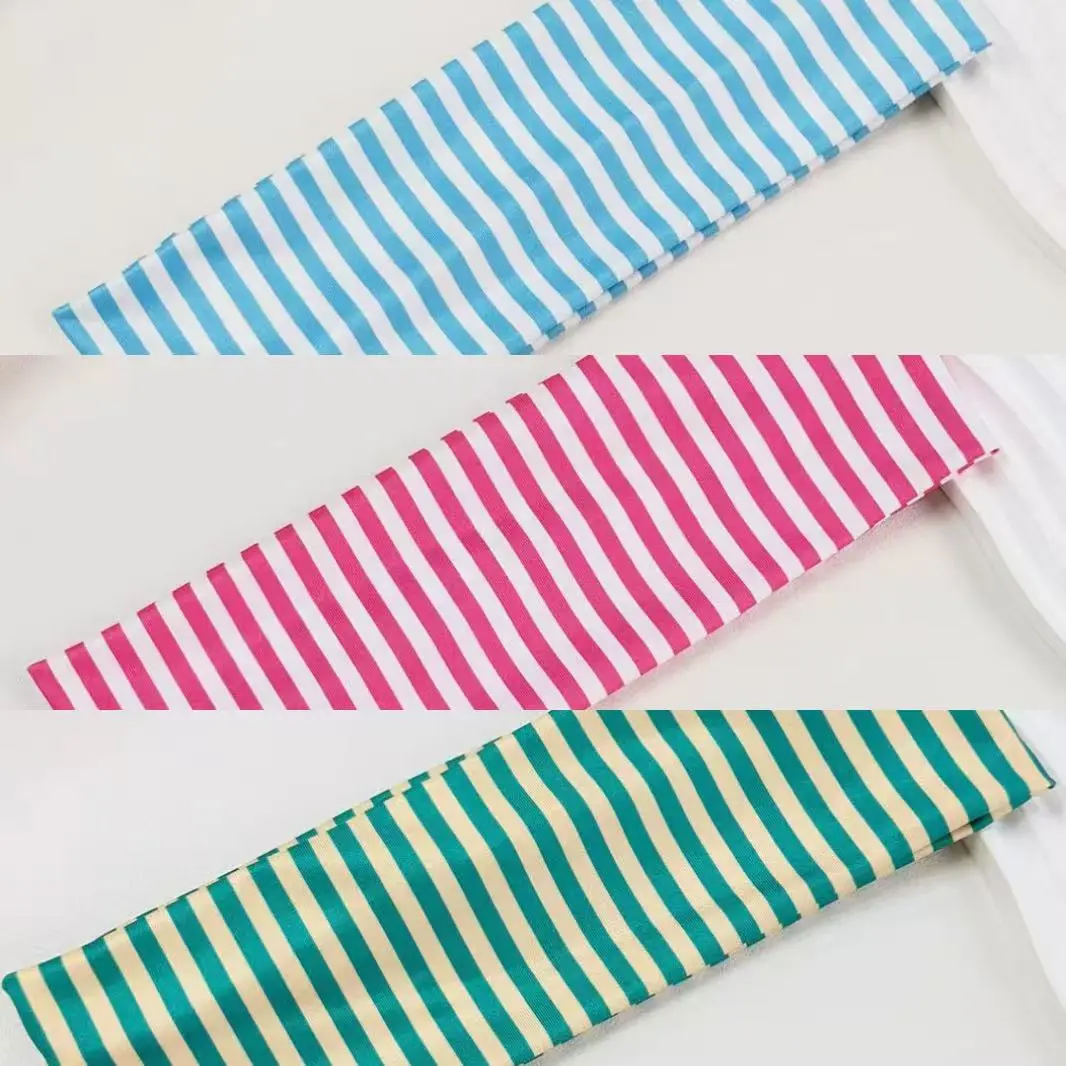 Stretch Striped Yoga Headband for Women