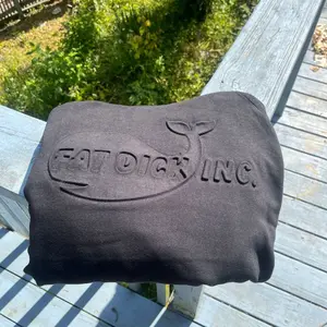 Fat Dick Embossed Hoodie