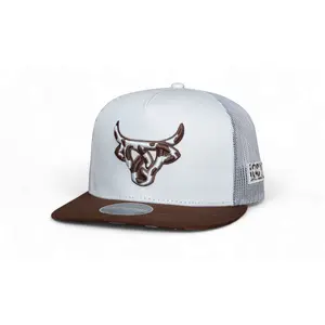 Cowhide White/Brown