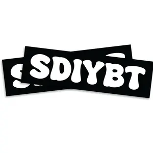 SDIYBT Magnet Start Digging In Yo Butt Twin Spongebob Meme Funny Joke Magnets 2 Pack 5 Inches for Car Truck Fridge Locker Toolbox Magnetic Car Decor Heavy Duty Magnet PLTM0003