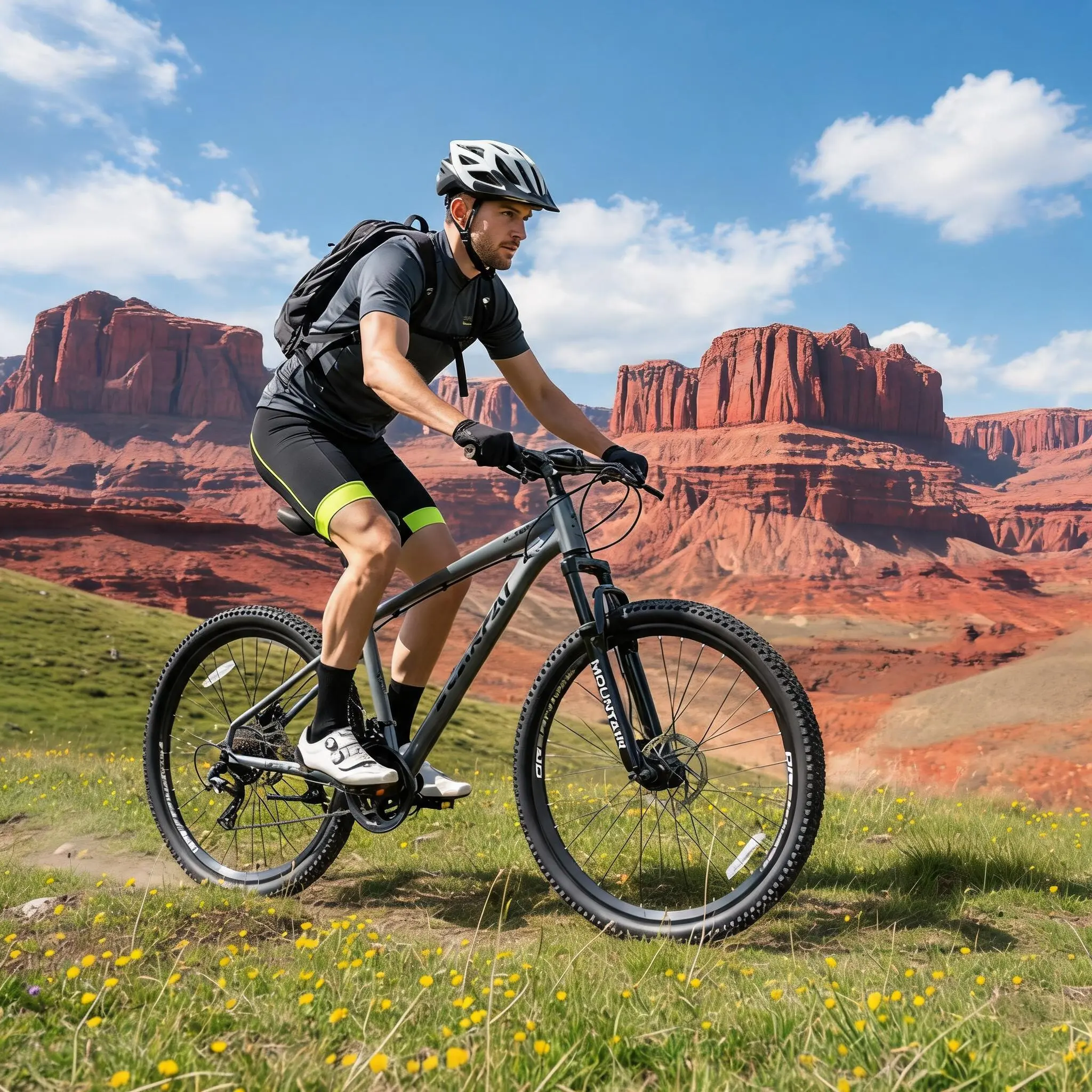 26-Inch Adult Hardtail Mountain Bike - Carbon Steel Frame, 21 Speeds, Front Suspension Fork, Disc Brakes, Durable Bikes for Adults, All-Season Trail Riding