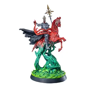 Rise of the Necromancer Mortamath 3D Resin Print Custom Mini Gaming Figure, Handcrafted Paintable Fantasy RPG Statue, DnD Tabletop Gaming Decor, Home Decor, Gaming Figures