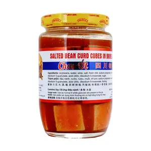 Asian Boy Vietnamese Sichuan Spicy Fermented Bean Curd - 370g Jar | Authentic Fu Ru for Cooking & Dipping