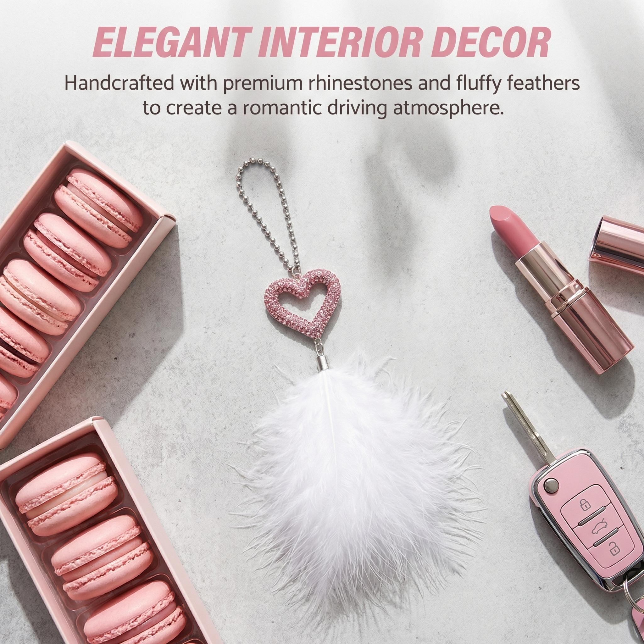 Universal Car Hanging Ornament Interior Decor | Crystal Mirror Pendant & Dashboard Accessory | Holiday Gift Idea for Men & Women | Stylish Charms & Keychain Solar Powered Winter Windshield Defroster sound Custom Fit Nissan All Weather CR-V Floor Liners