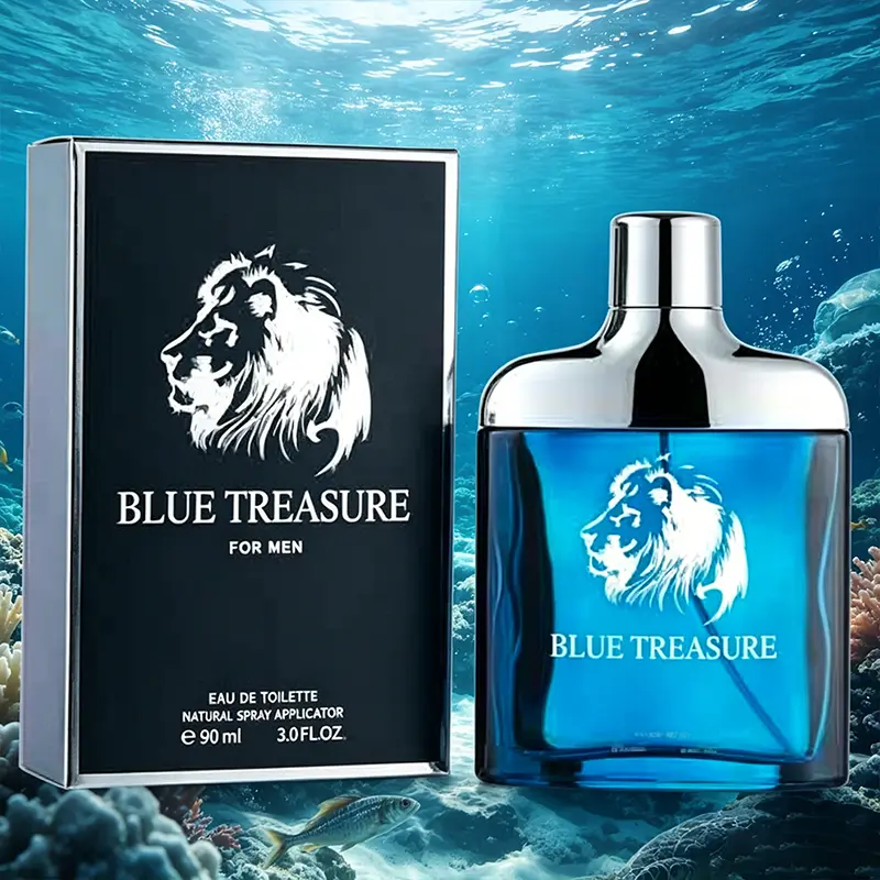 Luxury Men's Perfume Spray, 3.04 oz Large Size Long-Lasting Cologne, Ideal for Daily Use & Travel, Enhances Charm - Great Holiday & Valentine's Day Gift