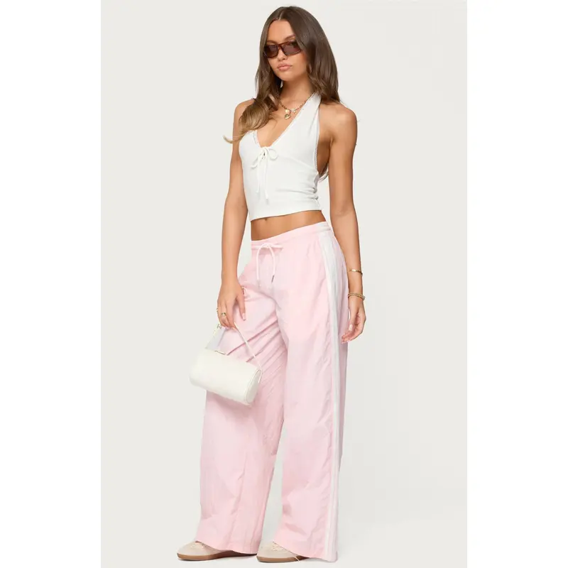 Edikted Women's Annabella Nylon Track Pants