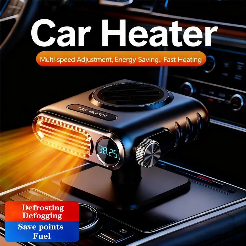 cigarette lighter heater for car Cooling Fan Car Heater Portable Cigarette Lighter Portable Car Heaters For  Vehicle，12V 150W Car Defogger And