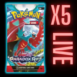 Paradox Rift Booster Pack x 5 (LIVE)