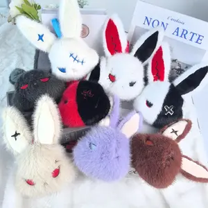 Easter Halloween Rabbit Plush Toy, Funny Creative Stuffed Animal, Cartoon Resurrection Bunny Doll, Cute Holiday Gift for Kids