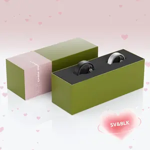 Fashionable Multifunctional Smart Ring Gift Set, IP68 Waterproof, Distance Tracker, Pedometer, Fitness Assistant, Unisex, Christmas & Valentine's Day