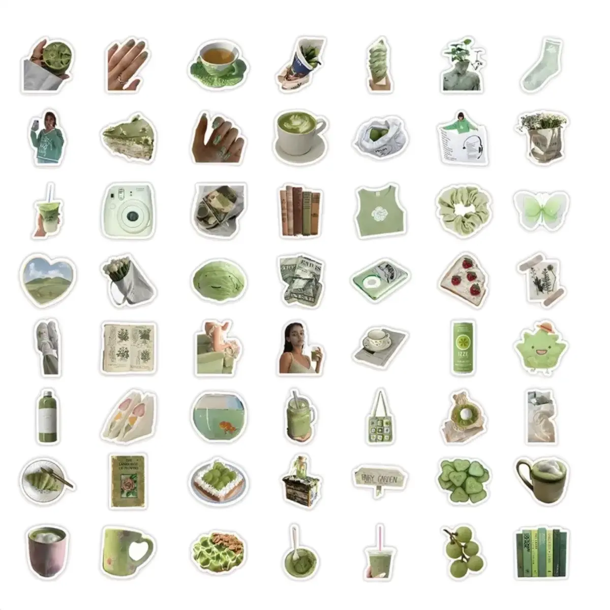 One Random Cute Green Sticker One Random Cute Green Sticker