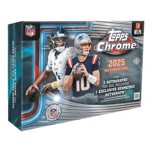 2025 Topps Chrome NFL Breakers Delight Box