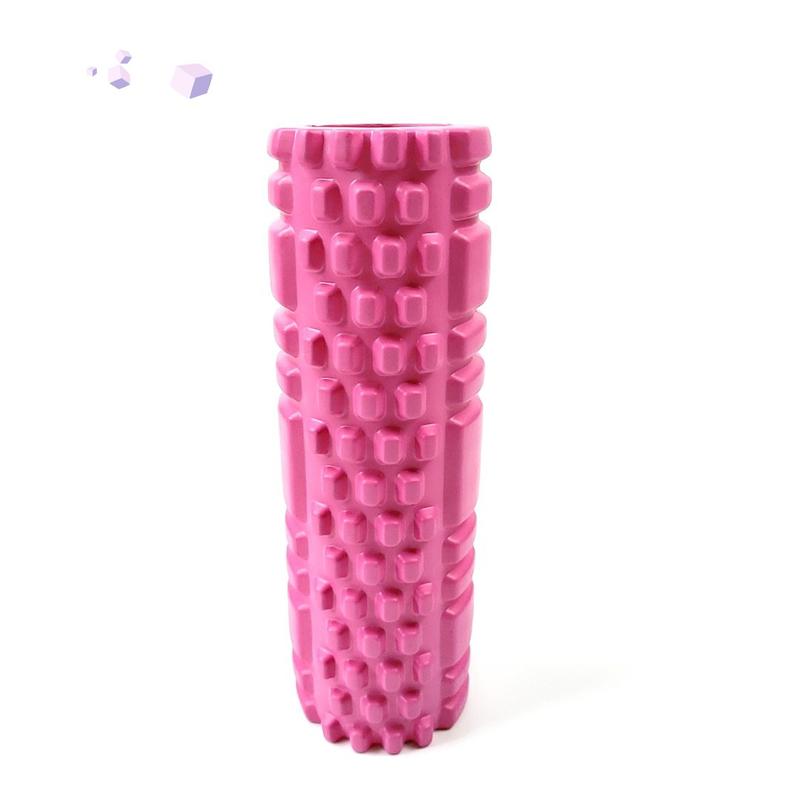 Mini EVA hollow yoga column, small diameter foam shaft, mace, relax the muscles of legs