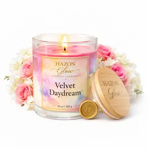 Hand-Poured Luxury Candle | Raspberry & Sweet Candy | 10oz