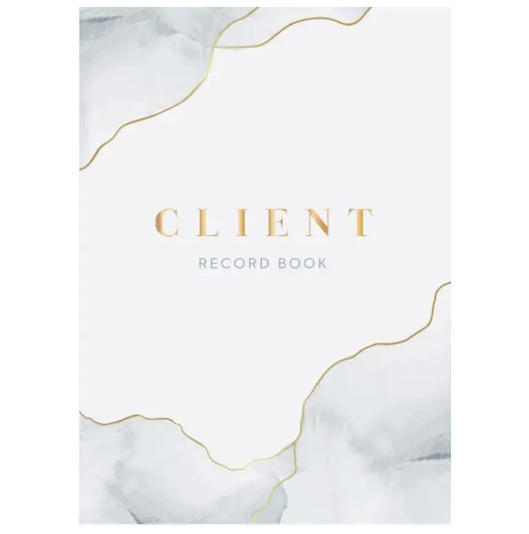 Client Records Organizer: A Book to Log Your Customers' Information and Track Past Appointments (Beauty Client Records)