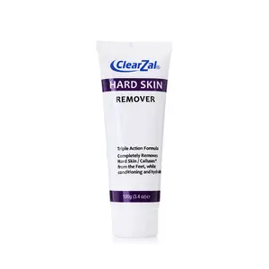 Clearzal  Dry Cracked Feet Repair UltraHydrating Hand and Foot Cream Crusty Moisturizer, 3.5 oz. Contains Urea, Salicylic Acid, for Dry, Chapped, Cracked Feet, Dead Skin