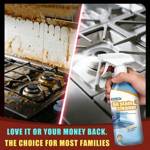 BAINA Multi-Purpose Cleaner，Heavy Duty Grease Dissolver for Kitchens Homes Ovens Cooktops Range Hoods Sinks Eco-Friendly Gentle on Hands All Purpose Cleaner Spray，household essentials