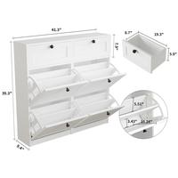 White-4 Flip Drawers