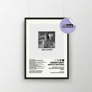 SWEENY Conan Gray Posters, People Watching Poster, Album Cover Poster, Home Decor