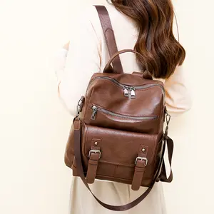 office commute Large Capacity Backpack, Simple Commuting Double-layer Computer Slip Pocket Lightweight Backpack, Casual Travel Backpack, Versatile and Fashionable Suitable for Work, College Students, Men and Women Outdoor Travel Bags travel trip bag