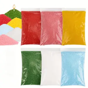 BlingFun 100g Colors Sand Candle Wax kit, Multicolor Layered Candles, Snow Pearled Candle, Suitable For Gatherings, Parties, Weddings And Other Scenes Creative Holiday Gifts