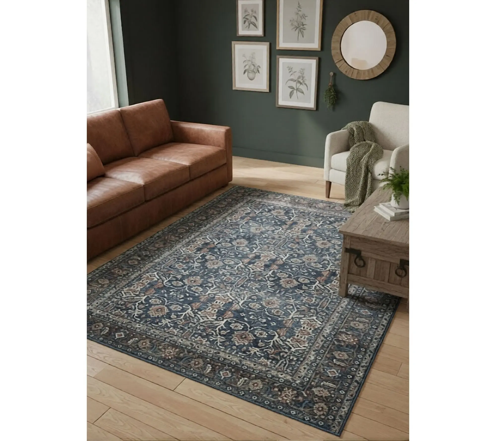 Amer Rugs Alaska Vintage Floral Area Rug, 2' x 3'