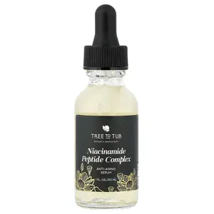 Tree To Tub Niacinamide Peptide Complex, Anti-Aging Serum, 1 fl oz (30 ml)