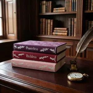 Powerless Series Lauren Roberts Custom Clothbound - Hardcover Collector’s Edition