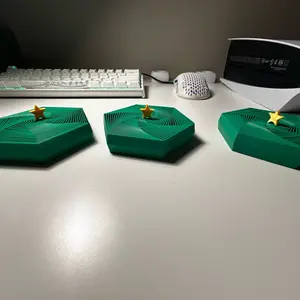 3D Printed Christmas Tree - Simple Design, Suitable for Gifts, Ideal for Holiday Decor