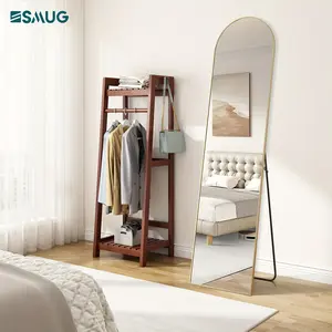 Full Length Floor Mirror-Aluminum Alloy Frame-Arch Mirror Full Length HD-Full-Length Mirror-Bedroom Or Living Room