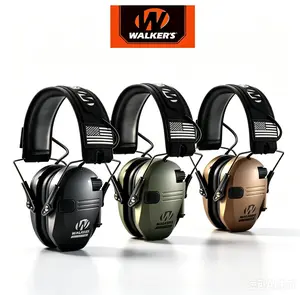 Hunting Noise Reduction Pickup Hearing Protection Hunting Earmuffs for Competition Hunting Work Sports Special Electronic Noise Reduction Earphones Adjustable Head mounted Headphones