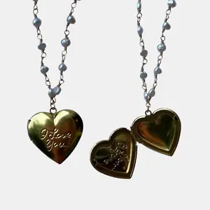 I Love You Locket Necklace
