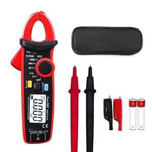 UT210e Mini Clamp Meter &  Electric Clips,  Amp Meter Clamp Multimeter True RMS 2000 Counts  Tester Continuity Tester Capacitor HVAC Tool