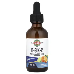 KAL D-3 K-2 Drop, Citrus, 2 fl oz (59 ml)