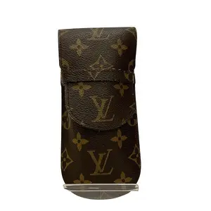 Pre-owned Louis Vuitton Canvas Small Leather Goods Monogram Eyeglass Case