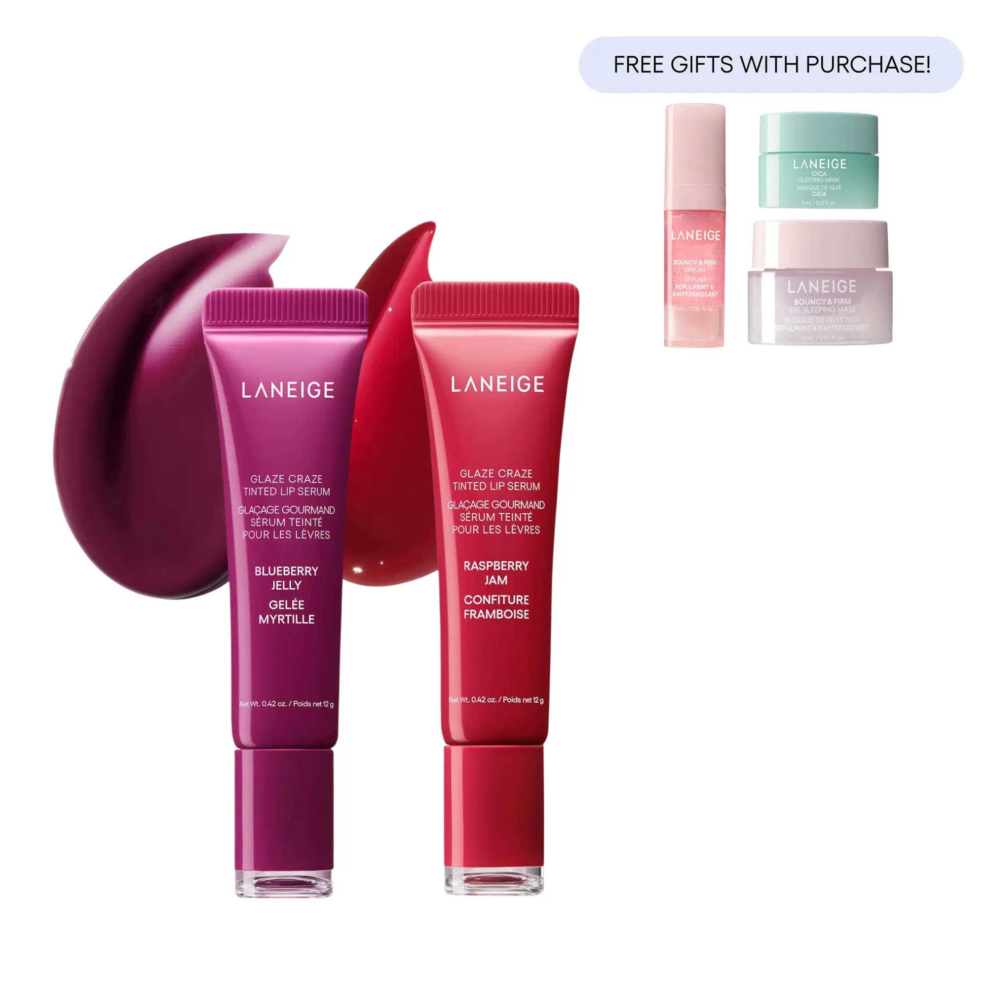 GC Blueberry Jelly + Raspberry Jam