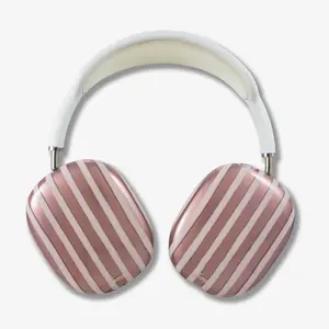Abstract Stripe AirPods Max Cover - Nude