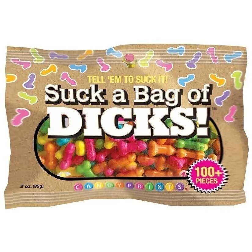 Suck a Bag of Dicks! Penis shaped Candy Suck a Bag of Dicks! Penis shaped Candy